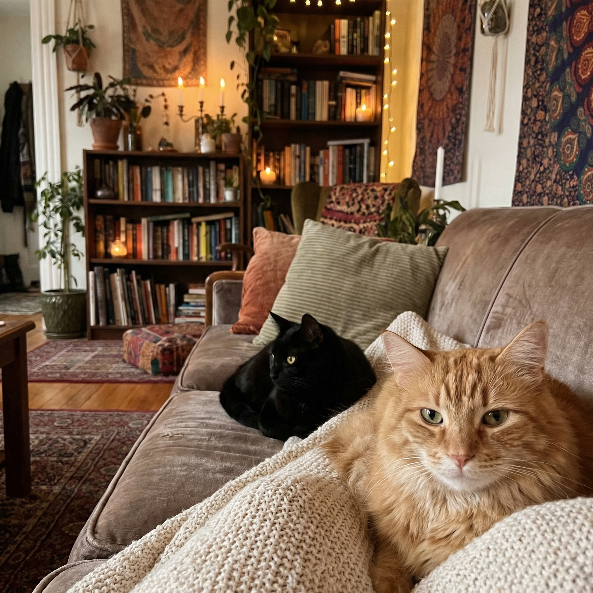 Mon chat a cote de sa litiere